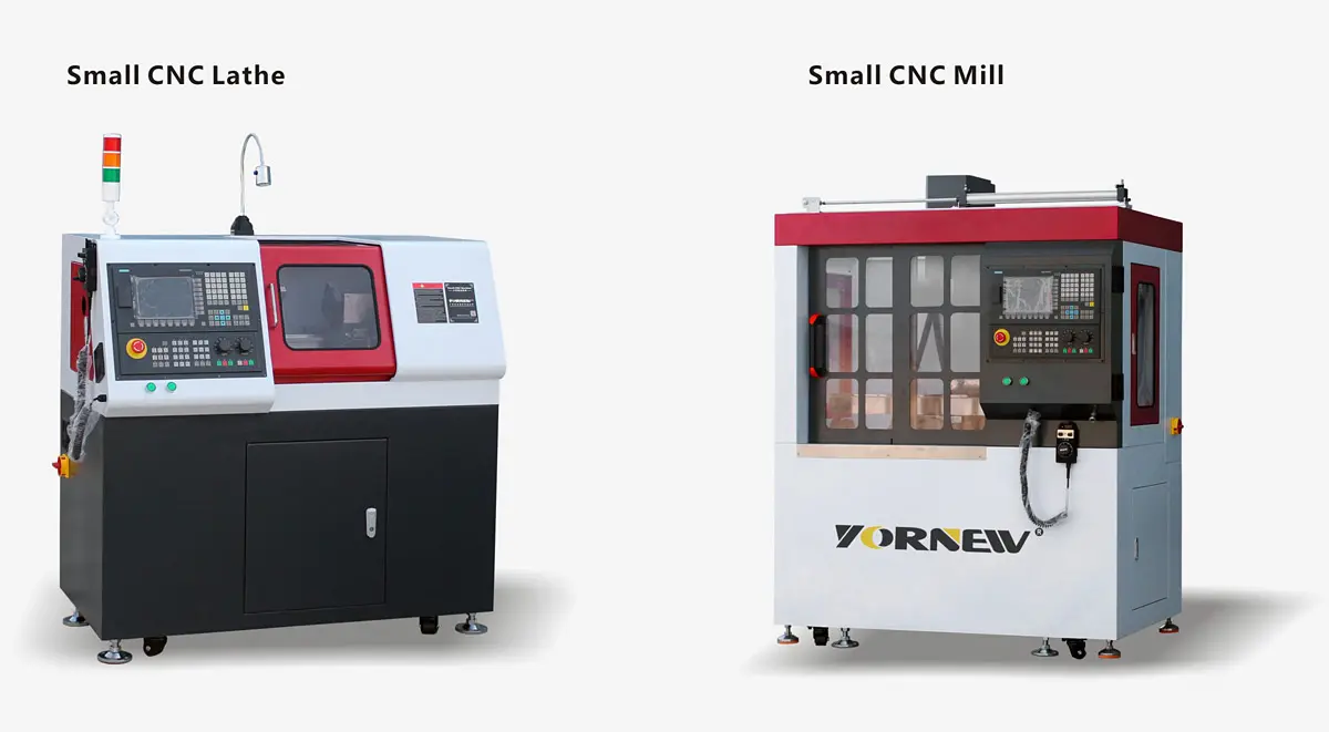 YORNEW's small CNC machines for FANUC system